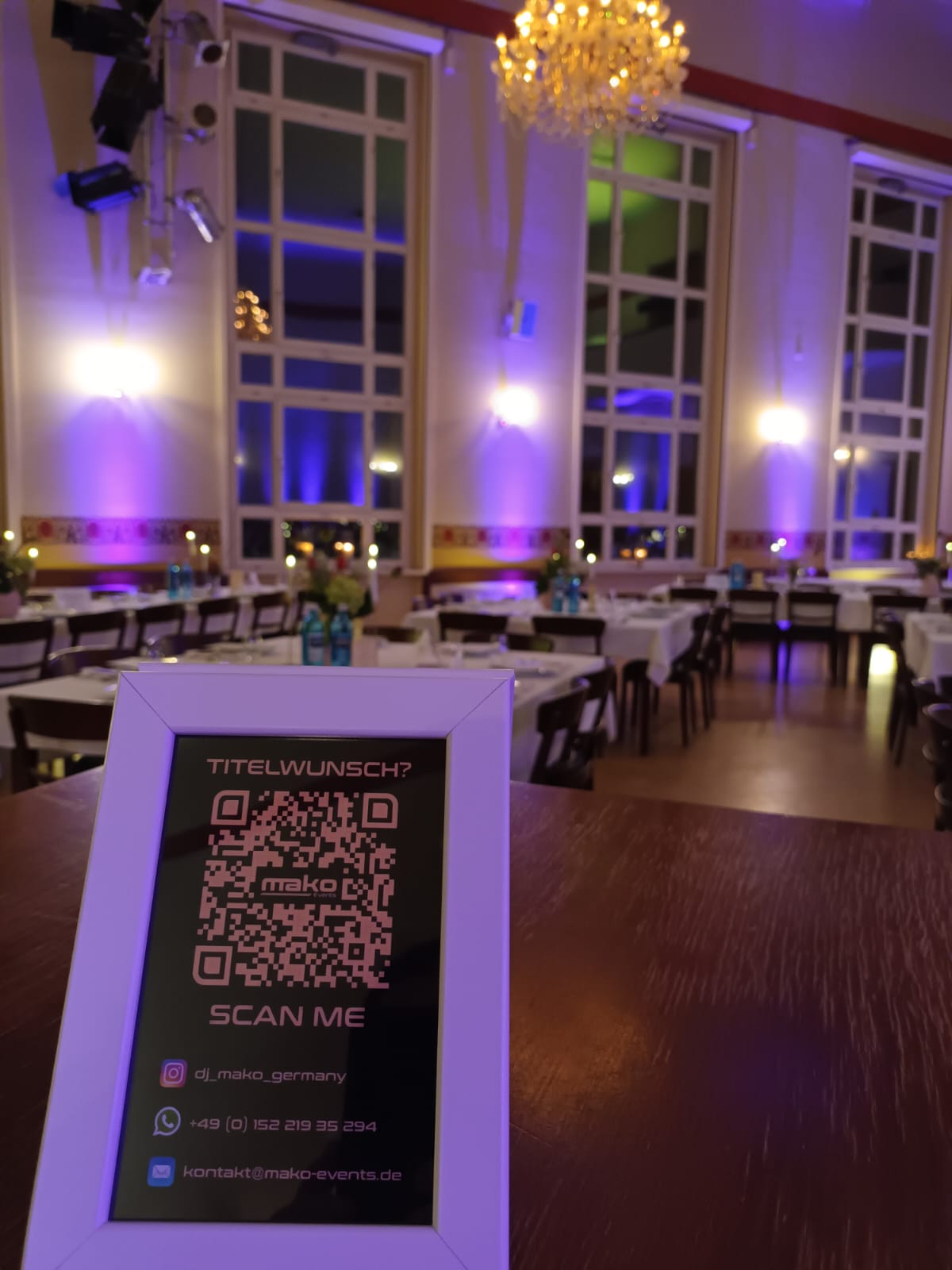 DJ Mako Musikwunsch QR-Code